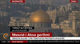 İsrail zulmi tüm Türkiye'de protesto ediliyor!