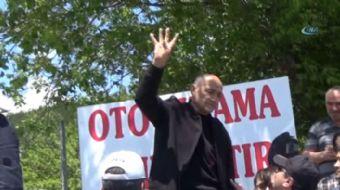 CHP Genel Başkanı Kemal Kılıçdaroğlu, adalet yürüyüşünün 8. Gününde Bolu’nun Gerede ilçesinde vatand