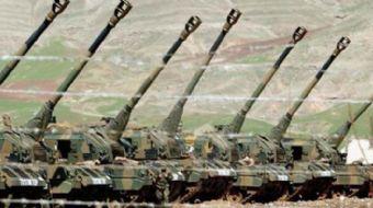 Türk Silahlı Kuvvetleri ÖSO'ya taciz ateşi açan terör örgütü YPG mevzilerini yerle bir etti
