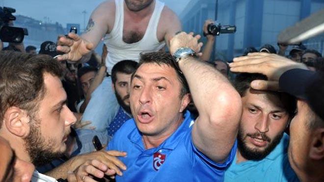 Trabzonspor a olaylı karşılama