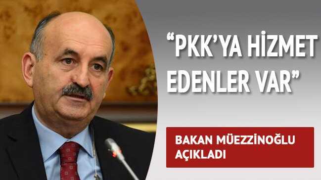 Müezzinoğlu: PKK'ya hizmet edenler var