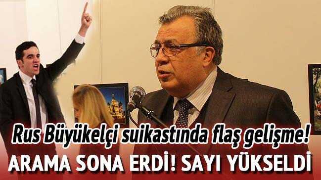 Rus Büyükelçi Andrey Karlov suikastıyla ilgili 5 kişi gözaltına alındı