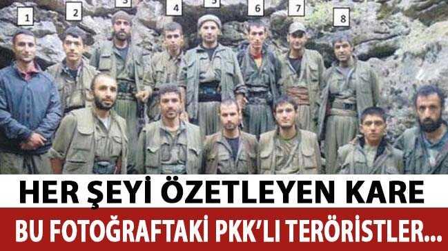 İşte PKK'nın yok oluşunun fotoğrafı