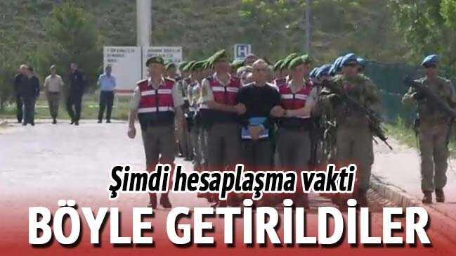 FETÖ'cü generaller hakim karşısında