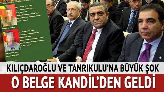 Kılıçdaroğlu ve Tanrıkulu'na büyük şok! İşte o belge