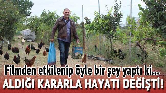 Filmden etkilendi huzuru do�ada buldu