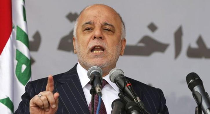 Sondakika Irak Başbakanı İbadi'den IKBY açıklaması IKBY referandumu mazide kaldı