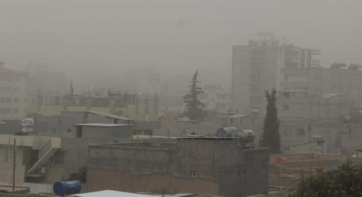 Suriye üzerinden gelen toz bulutu Şanlıurfa'yı etkisi altına aldı