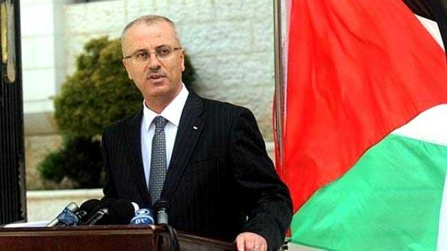 Filistin Başbakanı Hamdallah ABD'ye karşı Gazze ve Batı Şeria arasındaki Filistin Başbakanı Hamdallah ABD'ye karşı Gazze ve Batı Şeria arasındaki