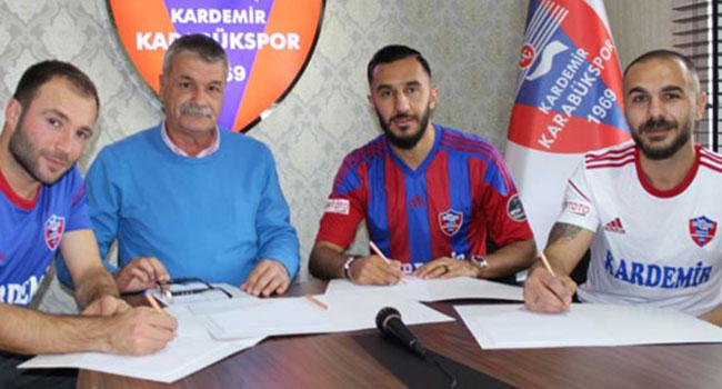 Kardemir Karabükspor'dan 3 transfer birden