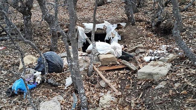Bitlis'te terör örgütüne ait 3 sığınak imha edildi
