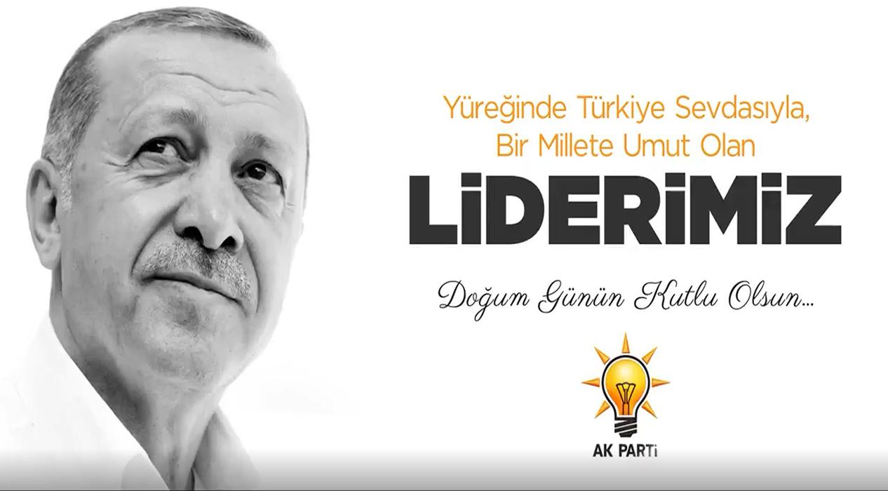 <p>Bugün 66 yaşına giren Cumhurbaşkanı Recep Tayyip Erdoğan için AK Parti İstanbul İl Başkanlığı ta