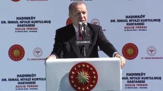 Başkan Erdoğan, restore edilen Dr. İsmail Kurtulmuş Hastanesi'nin açılışını yaptı
