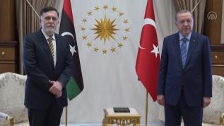 Başkan Erdoğan ve Serrac görüştü