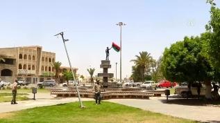 Libya ordusunun zaferi kentte coşkuyla karşılandı
