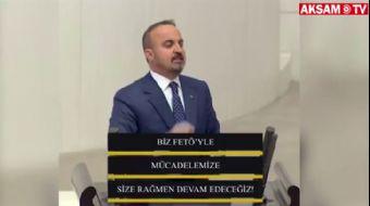 <p>AK Parti Grup Başkanvekili Bülent Turan, CHP´nin FETÖ ile ilgili sözlerine kürsüden sert tepki gö