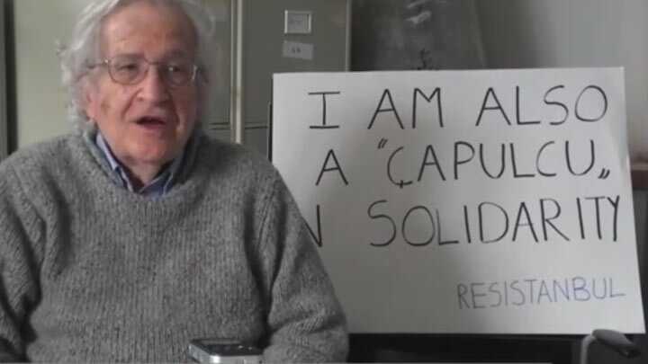Chomsky’den ‘çapulcu’ desteği