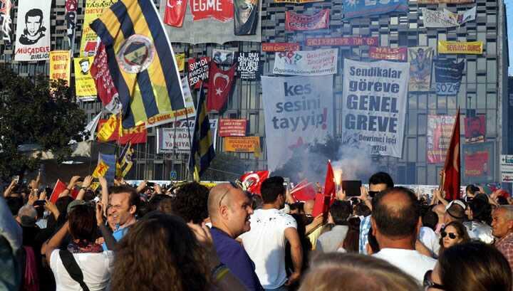 Taksim Gezi eyleminde büyük gün