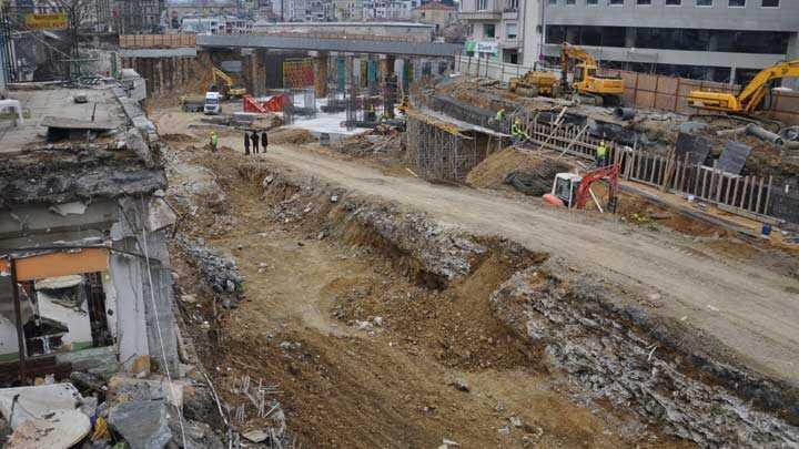 Taksim’de Ermeni mezarları çıktı