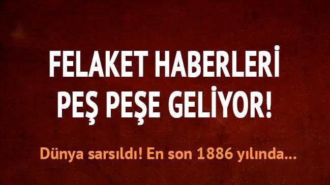 Dünya sarsıldı