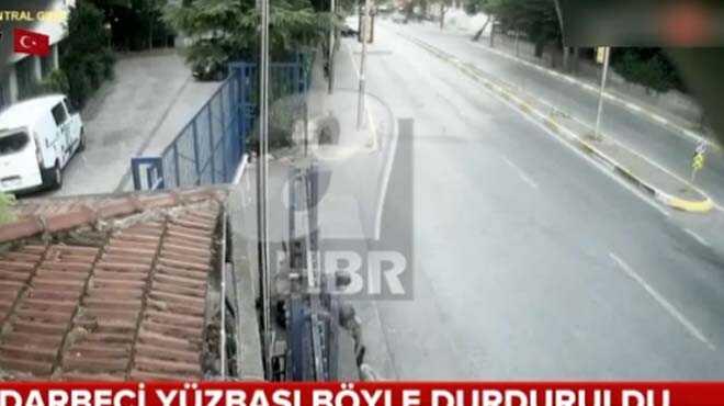 Muhtarı şehit eden hainin vurulma anı