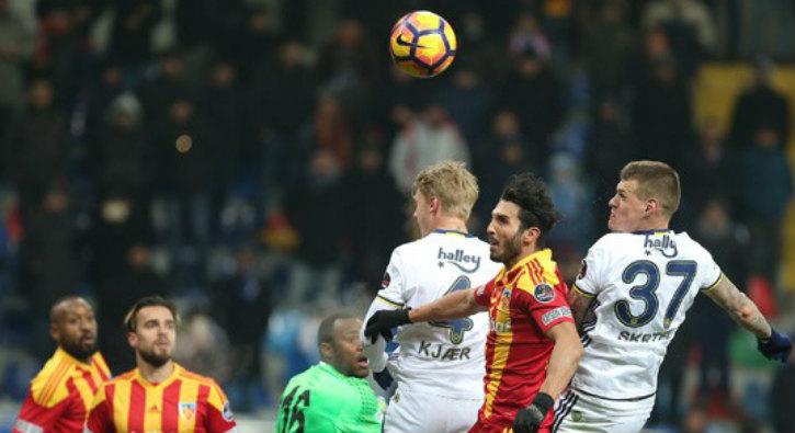 Kayserispor Fenerbahçe maç özeti ve golleri (Kayseri FB özet)