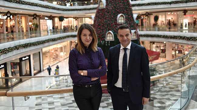 Bu AVM’ye ‘uçarak’ gidiliyor