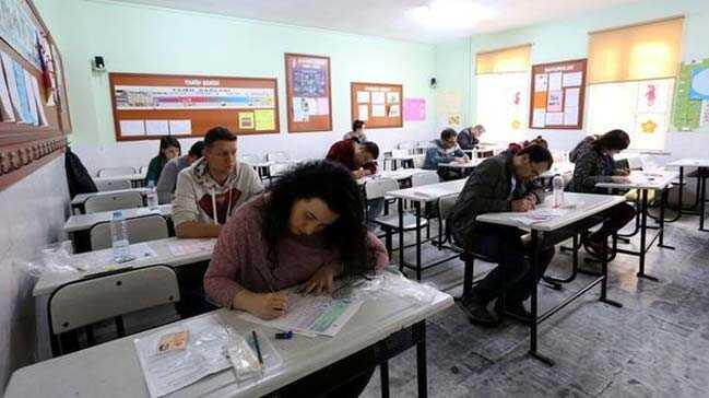 KPSS alan bilgisi sınavları yapıldı