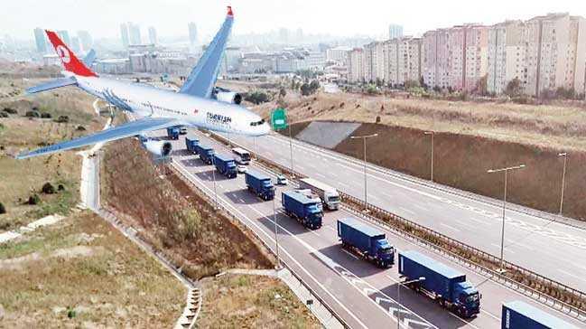 THY taşınırken 10 saatte 800 araç yollarda olacak