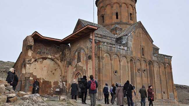 Kars'ta turistlerin gözdesi Ani Ören Yeri
