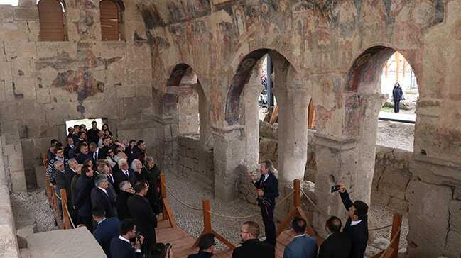 Tarihi Andaval Kilisesi, turizme kazandırıldı