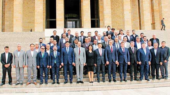 Cumhur İttifakı'nın başkanları Anıtkabir'de