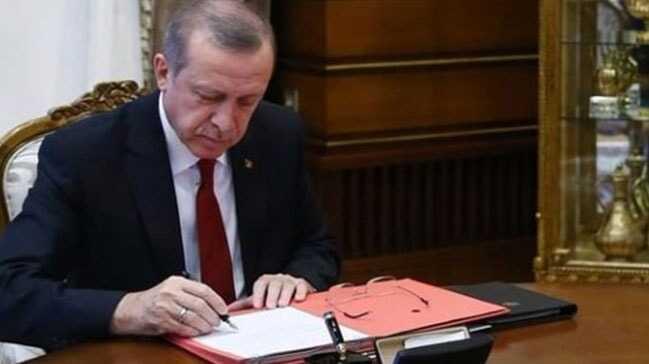 Cumhurbaşkanı Erdoğan 9 üniversiteye rektör atadı