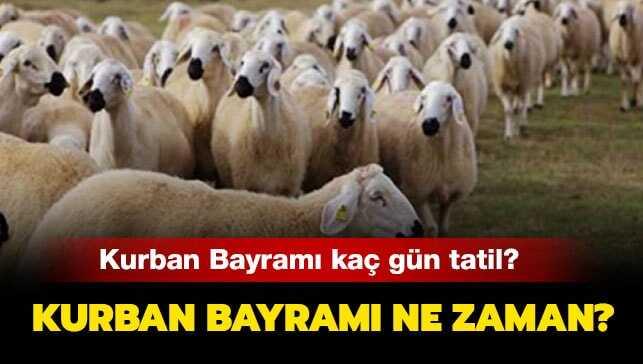 Kurban Bayramı tatili kaç gün" 2019 Kurban Bayramı ne zaman"