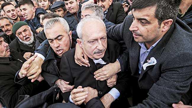 Kılıçdaroğlu'na saldırının faili yakalandı