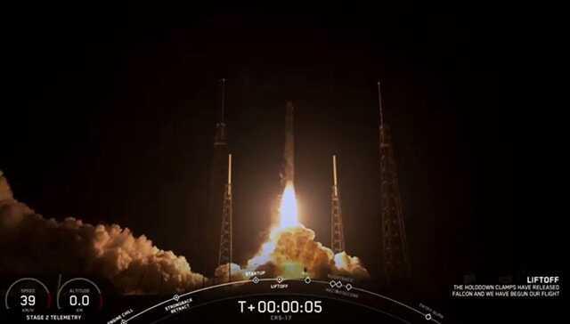 SpaceXin kargo aracı 9 ertelemenin ardından sonunda fırlatıldı