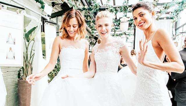 Helen tarzı gelinlikler moda
