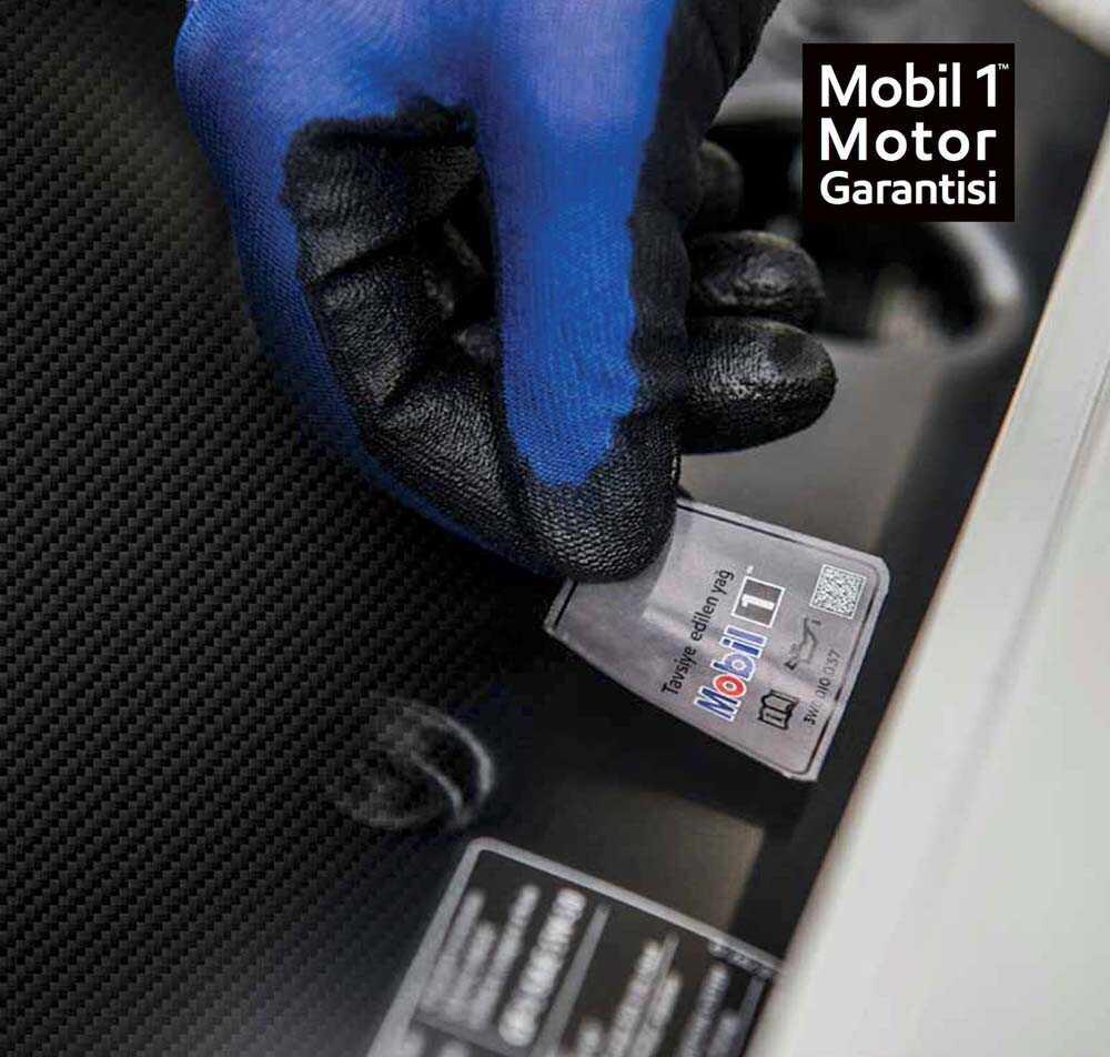 Mobil 1den 5 yıl motor garantisi