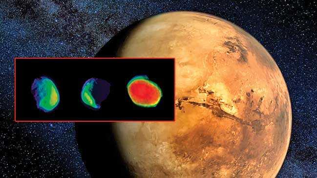 İşte Mars'ın dolunayı