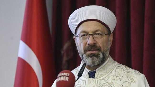 Diyanet İşleri Başkanı Erbaş: Müslümanlar birlikte iyi bir gelecek inşa etmelidirler