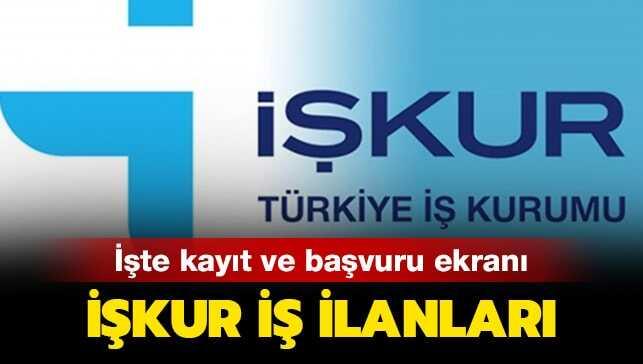 İŞKUR iş ilanları haberimizde