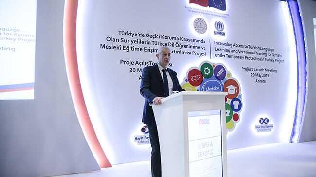 Suriyelilerin Türkçe öğrenimine ve mesleki eğitime erişimi artırılacak