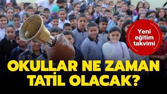 Okullar ayın kaçında kapanacak"