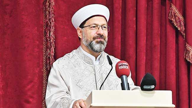 Erbaş'tan sosyal medya uyarısı