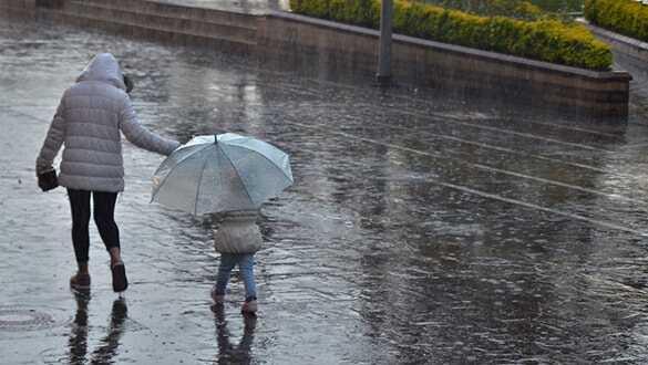 Meteorolojiden 5 il için sağanak uyarısı