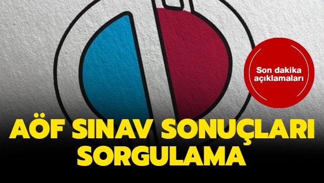 AÖF final sonuçları son dakika açıklandı mı? 2019 AÖF ...