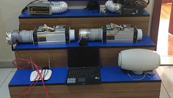 Edirne'de ele geçirildi! Kaçak bitcoin düzeneği