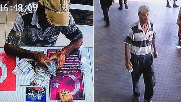Döviz bürosundan çıktı, 32 bin lirayı havaya saçtı