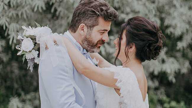 Ünlü oyuncu Kayra Şenocak dünya evine girdi