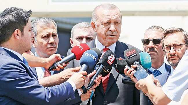 Başkan Erdoğan: Bizden ayrılan hep tarih oldu